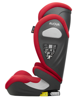 Автокресло Avova Sora Fix (15-36 кг, 100-150 см) Maple Red