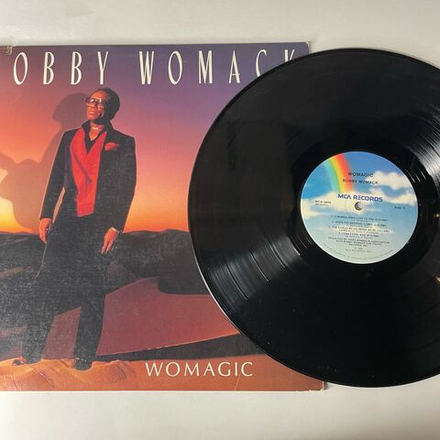 Винтажная виниловая пластинка LP Bobby Womack Womagic (США 1986)