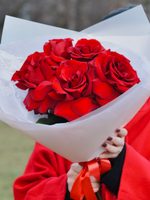 Букет из французских роз сорта Explorer