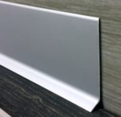 Плинтус пристеночный анодированный алюминий Euroline ВА100/15 АС