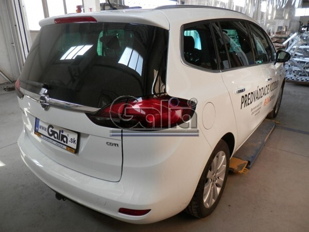 Фаркоп оцинкованный Galia O062C для Opel Zafira Tourer C 2012-(паспорт и сертификат в комплекте)(без электрики)