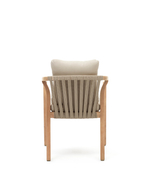 Malaret Стул из массива эвкалипта и белого шнура