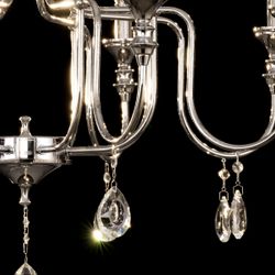 Citilux Рига CL437181 Люстра подвесная Хром