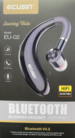 Bluetooth Гарнитура Наушник Беспроводная Ecusin EU-02