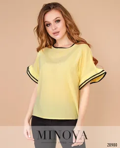 Блуза 1054-желтый Minova