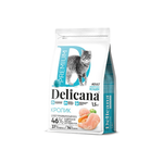 Сухой полнорационный корм для взрослых кошек с кроликом DELICANA 1,5кг
