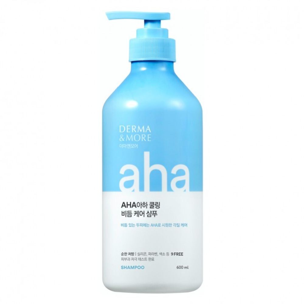 Derma &amp; More AHA Cooling Dandruff Care Shampoo ​шампунь против перхоти с AHA кислотами