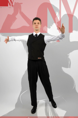 Двубортный жилет