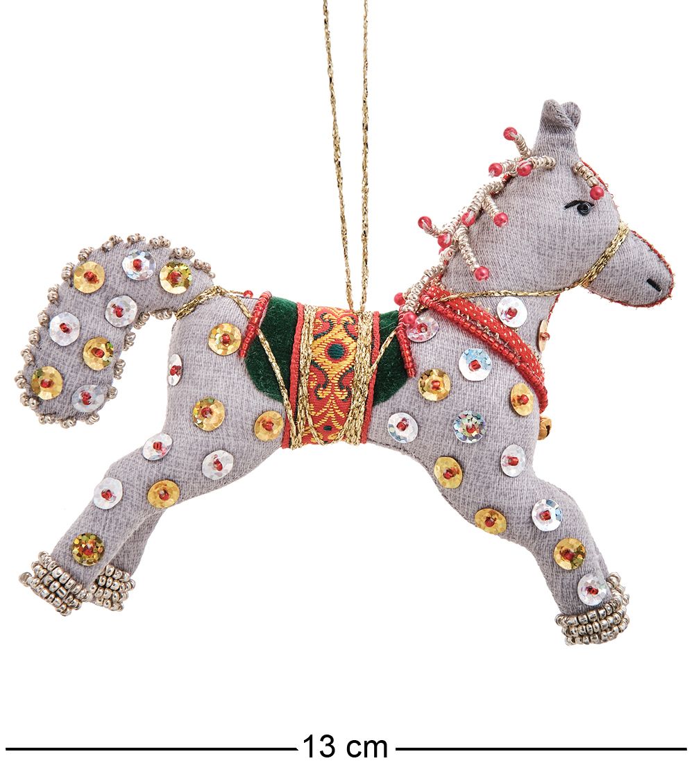 РусКукла RK-477 Кукла подвесная «Лошадка-Яшка» бисер