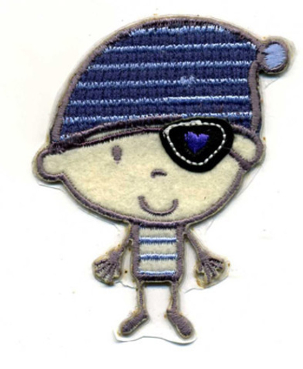 Термоаппликация HKM "Юнга", 5,5 х 3 см, 1 шт