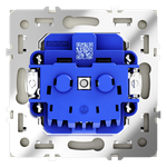 Розетка встраиваемая VOLTUM S70 с заземлением 16А, (сталь)
