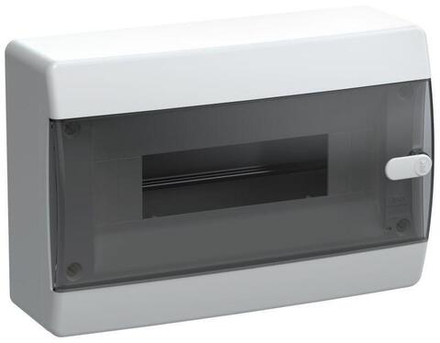 Щит пласт.. ЩРН-П-12 IP41 черн. пр. дв. IEK UNION Compact