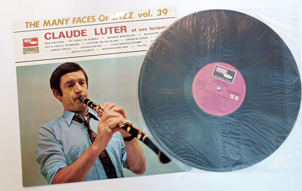 Винтажная виниловая пластинка LP Claude Luter Et Ses Lorientais The Many Faces Of Jazz Vol. 39 (France 1973)
