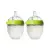 Набор из 2 бутылочек для кормления Comotomo Natural Feel Baby Bottle 150 мл Зеленый