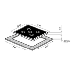 Электрическая варочная панель MAUNFELD EVCE.775.SM.T-BK фото 10