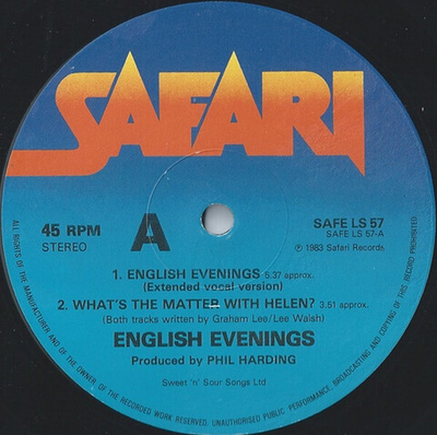 English Evenings – English Evenings