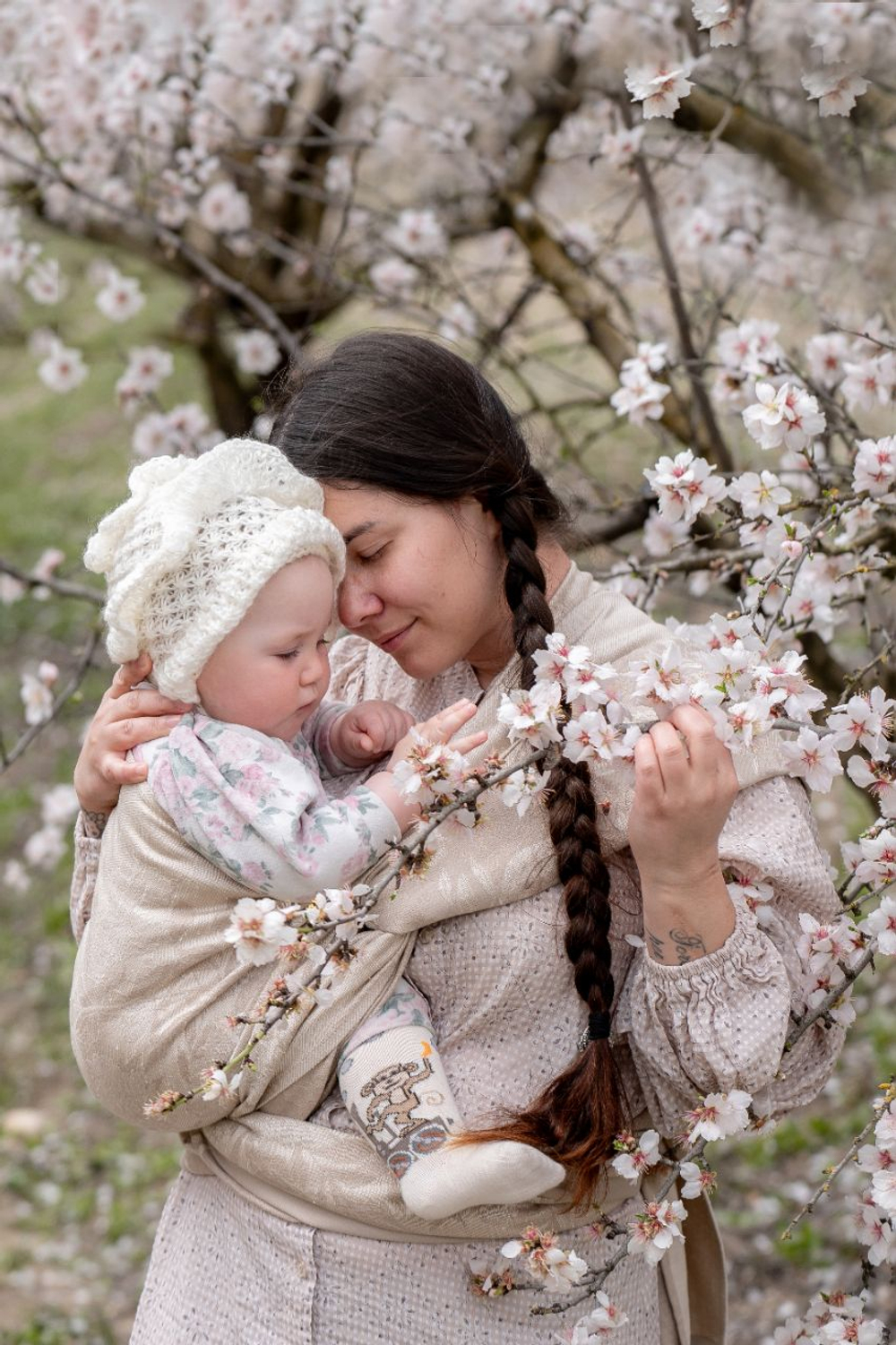 Mokosh wrap Пиония Макадамия