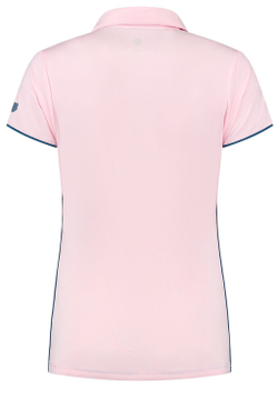 Женская теннисная футболка K-Swiss Tac Hypercourt Polo 4 - Розовый