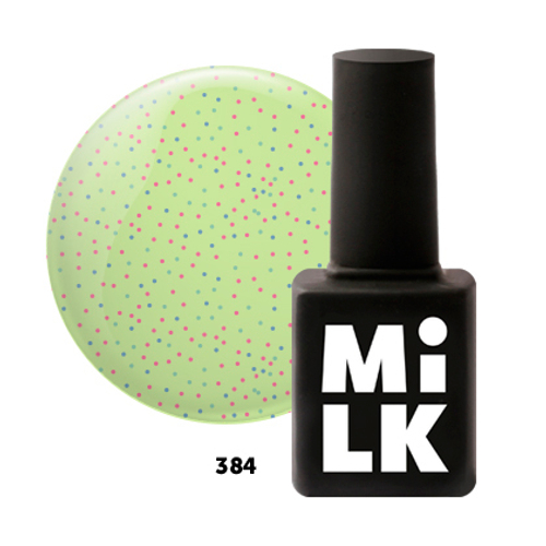 Milk Гель-лак Smoothie 384 Lime Chia, 9 мл