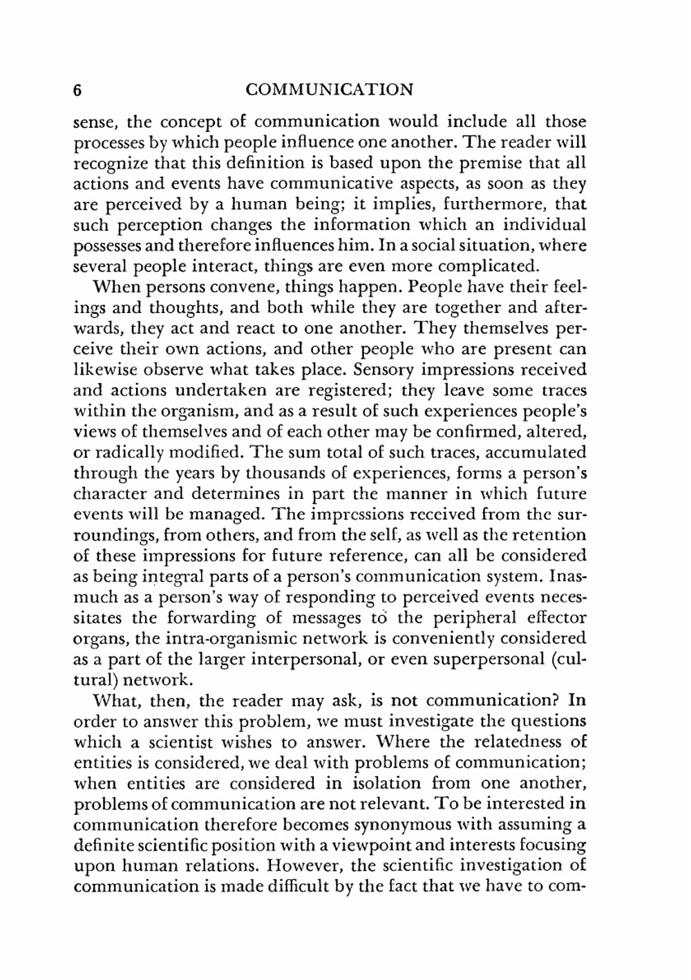 Communication. the social matrix of psychiatry | Jurgen Ruesch