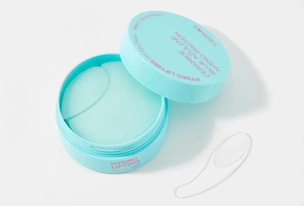 Trimay Успокаивающие патчи для век с азуленом и церамидами Trimay Hydro Lifting Gel Eye Patch