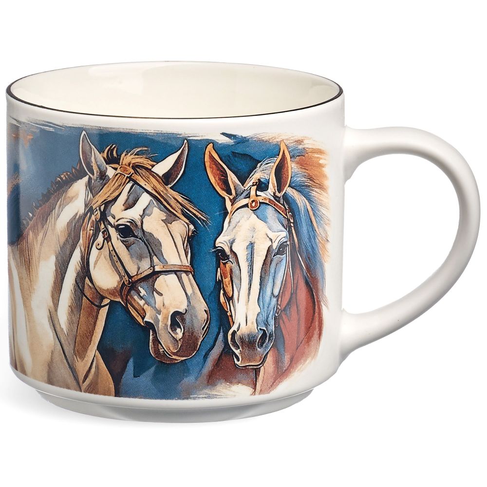 КРУЖКА LEFARD "HORSE" ЗОЛОТО 500МЛ