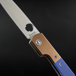 Нож Corso Blue Micarta Satin