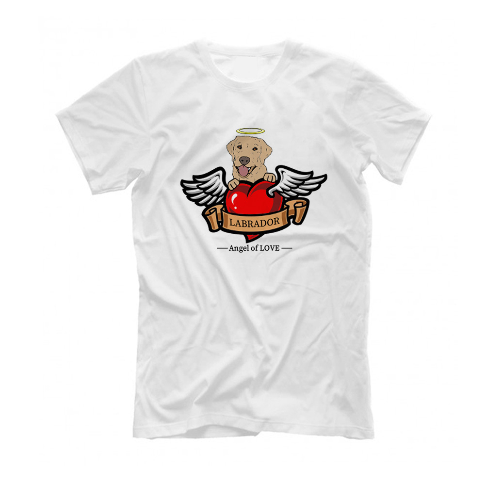 Футболка "Лабрадор - ангел"