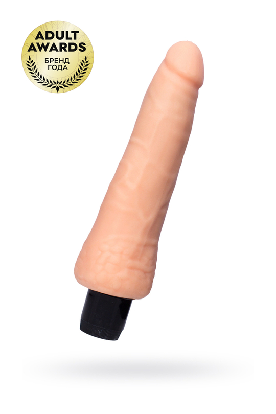 Реалистичный вибратор A-Toys by TOYFA Lank, TPE, телесный, 20 см