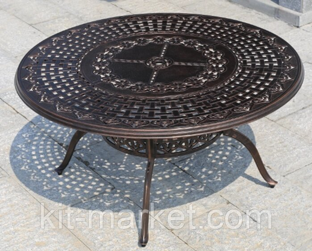 Мебель из литого алюминия Geraldine 8, античная бронза