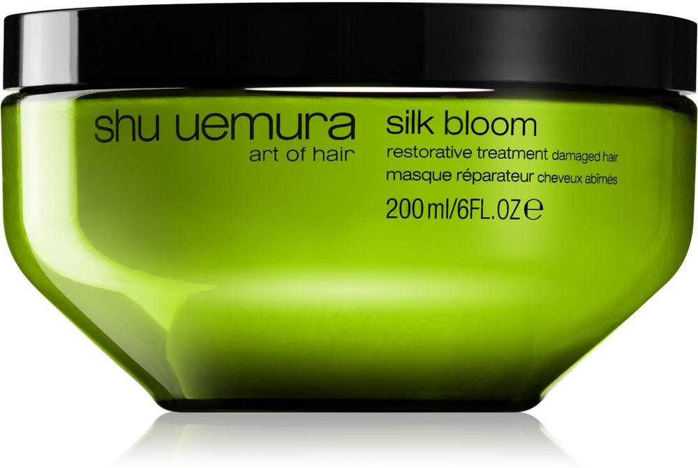 Shu Uemura восстанавливающая восстанавливающая маска для поврежденных волос Silk Bloom