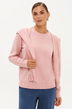 23376 Джемпер женский (розовый)