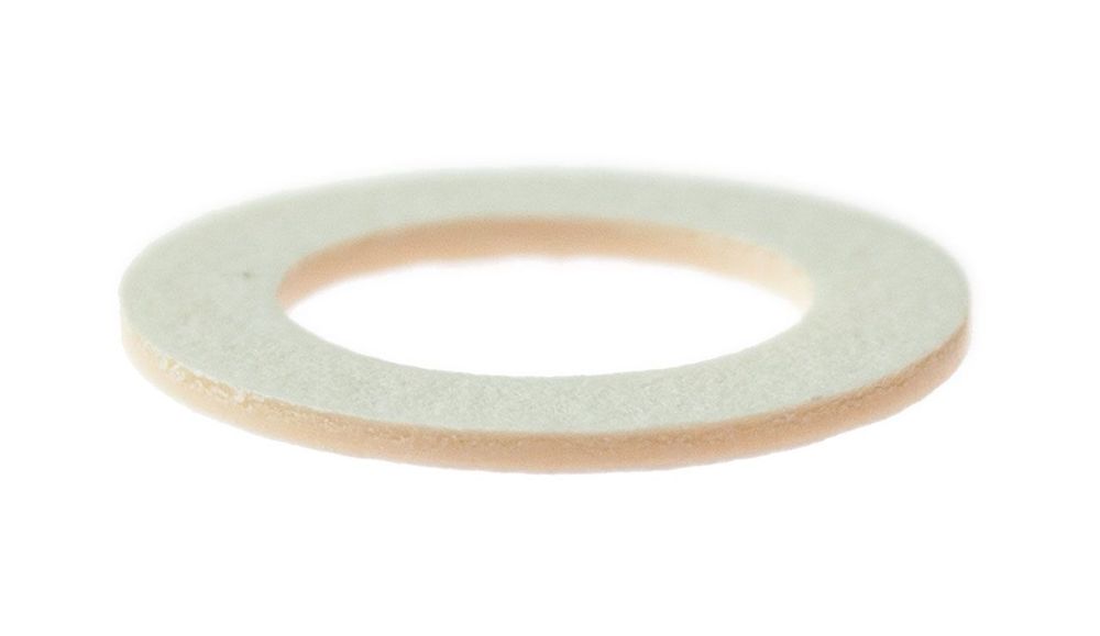 Кольцо пластиковое для шафта упаковка 25 шт. (белое, 1.6мм, н/д 25мм, в/д 16мм)