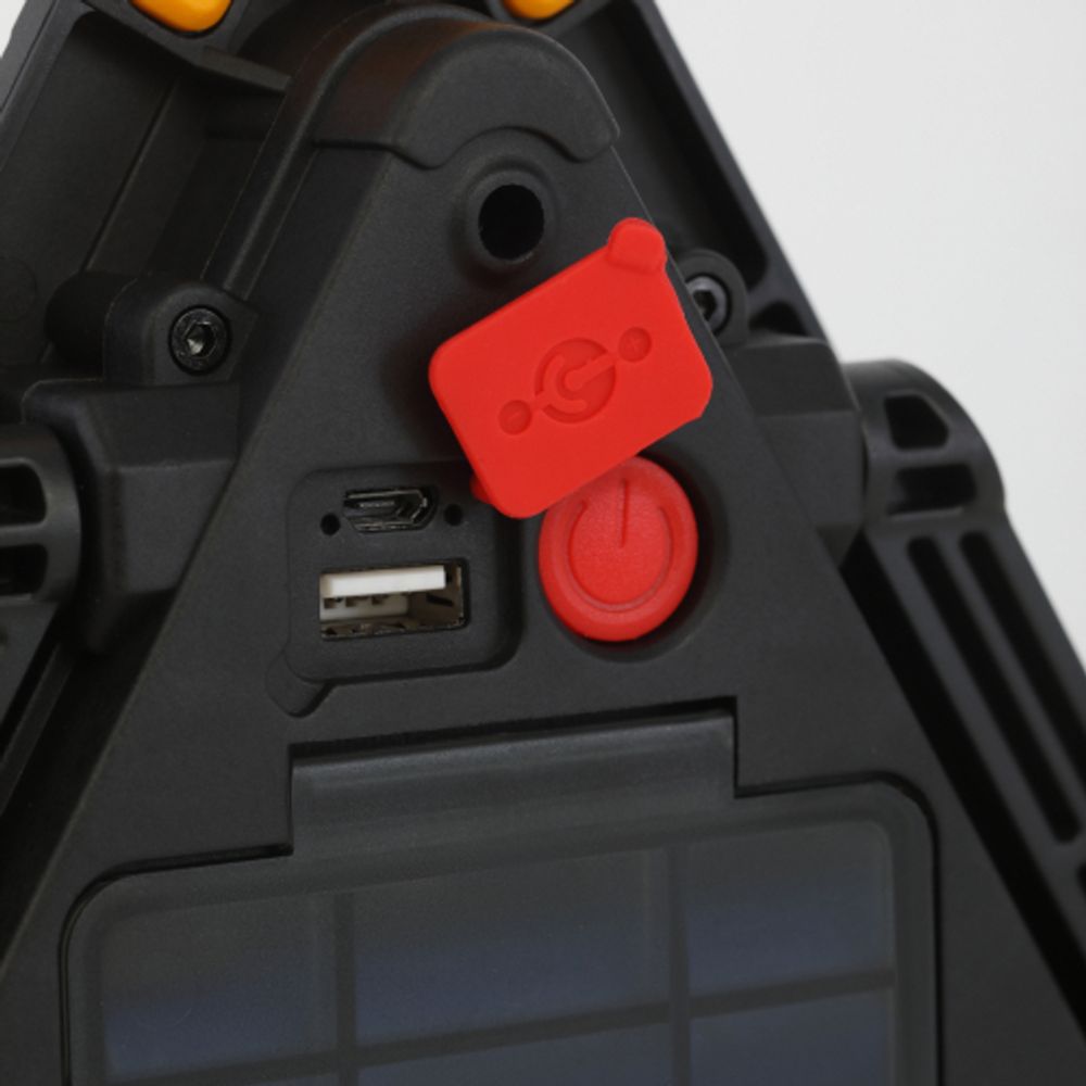 Фонарь автомобильный ЭРА AA-801 аккумуляторный, светодиодный, аварийный знак [15 Вт, COB+LED, power bank] | Автомобильные  фонари