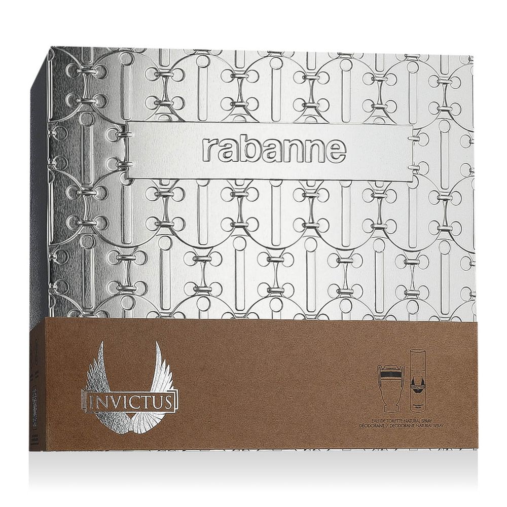 Rabanne Invictus EDT 100 ml + DEO VAPO 150 ml (man) 1 pcs