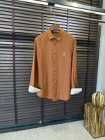 Льняная рубашка Brunello Cucinelli