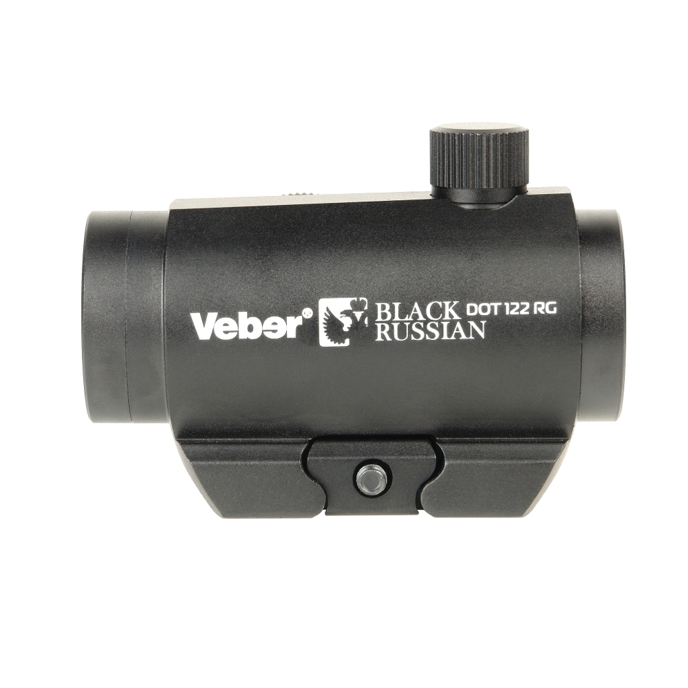 Прицел коллиматорный Veber Black Russian DOT 122 RG (закрытый, 4 МОА, объектив 22мм, метка точка красная/зеленая, вивер)