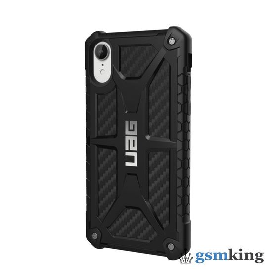 UAG Monarch Kevlar® Series Case for Apple iPhone XR Carbon Fiber (Графитовый серый)111091114242