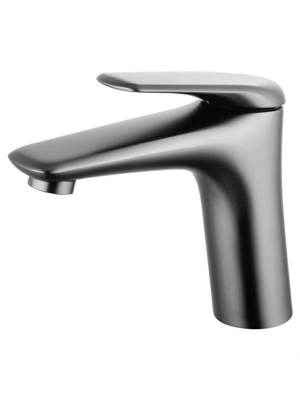 Смеситель для раковины WONZON & WOGHAND Elbe, Темный графит (WW-A41222-BGG)