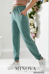 Брюки 628-фисташка Minova