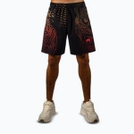 Шорты тренировочные Venum Quetzal Fury black/fury red/tangerine