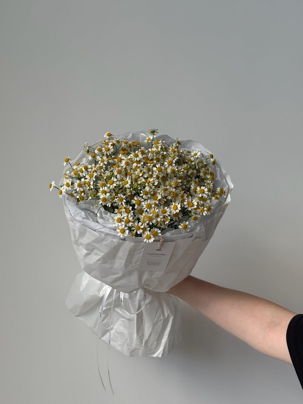 Букет моно из ромашек