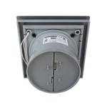 Вентилятор вытяжной для ванн ММ-Р 07 металл овал 105 м³/час 14 Вт с обратным клапаном металл