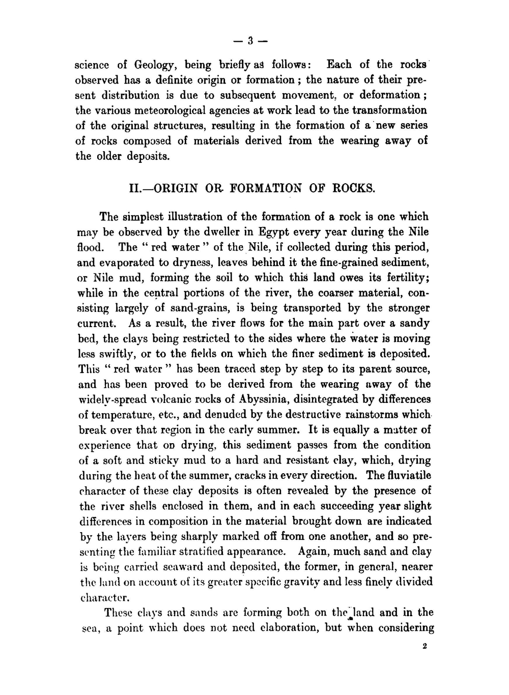 The principles and objects of geology, with special reference to the geology of Egypt | Hume W. F.