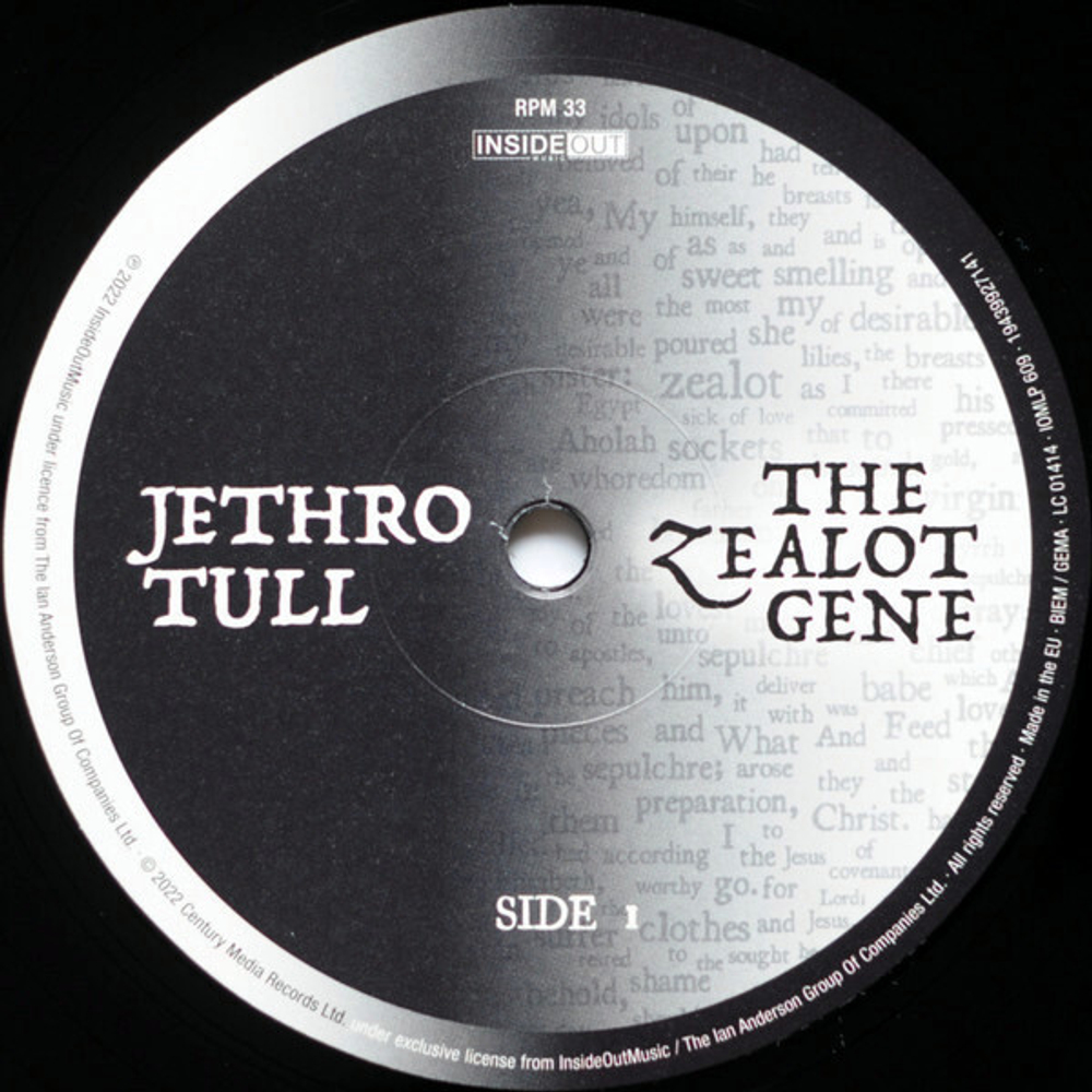 Jethro Tull / The Zealot Gene (2LP+CD)
