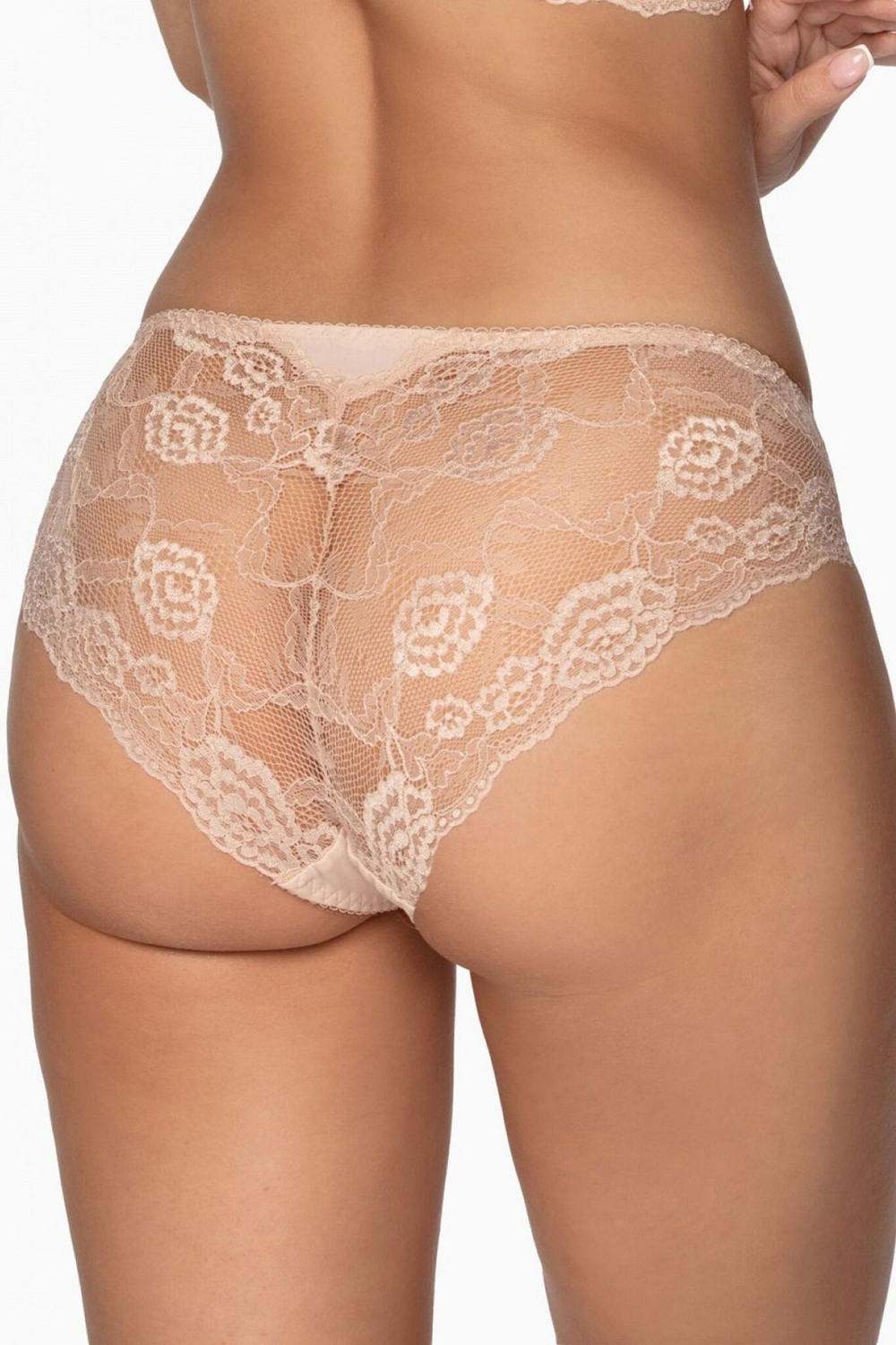 Трусики-слипы Kasjana со средней линией талии (Размер: XL) (Цвет: телесный)