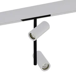 ST808.536.16 Магнитный трековый светильник Белый LED 1*16W 3000K 1 100Lm Ra>90 36° IP20 D45xH240 48V СКАЙЛАЙН 48V