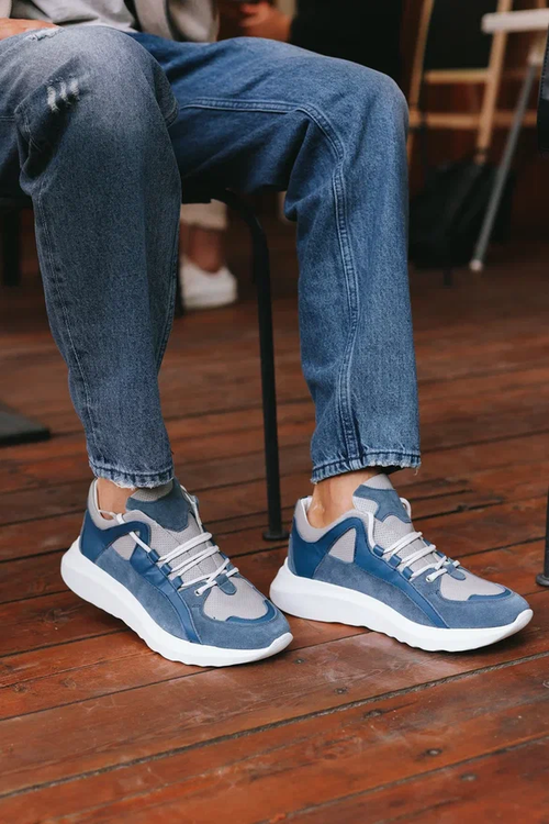 Кроссовки мужские, арт. 16064, синий