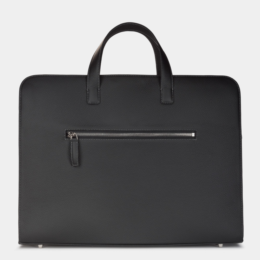 Мужская сумка Grande Ambassadeur из кожи теленка, цвета черный