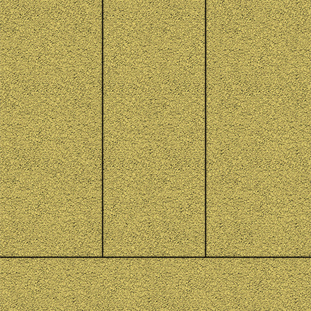 Тротуарная плитка ПРЯМОУГОЛЬНИК 900х300 мм - Гранит Желтый